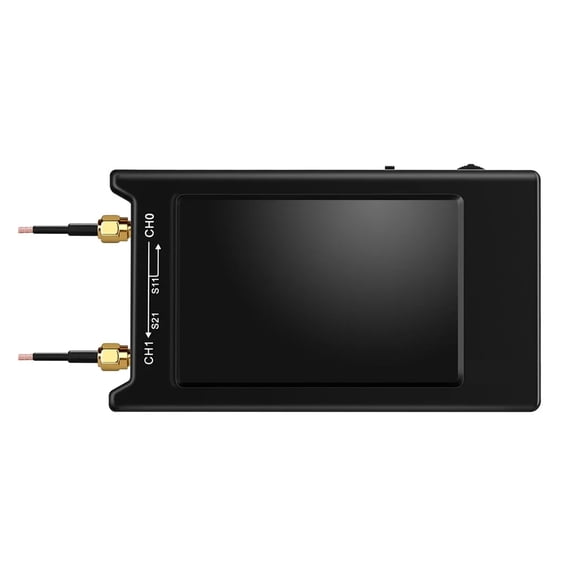 10k-1.5GHz VNA HF VHF UHF Vector Network Antenna Analyzer + 4.3 Inch IPS LCD + Metal Case V4.2 Version