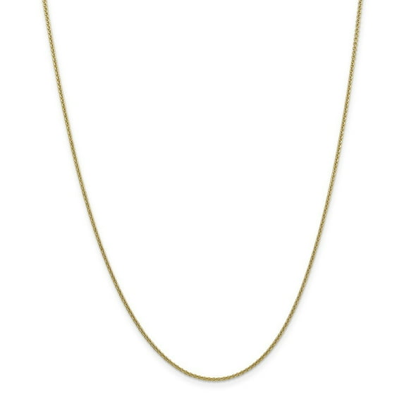 10k 1.5mm Cable Chain Necklace - 3.9 Grams - 30 Inch