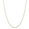 thumbnail image 1 of 10k 1.5mm Diamond-Cut Extra-Lite Rope Chain, 1 of 1