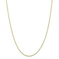 thumbnail image 1 of 10k 1.5mm Diamond-cut Rope Chain in 10k Yellow Gold, 1 of 2