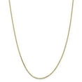thumbnail image 1 of 10k 1.65mm Solid D/C Cable Chain in 10k Yellow Gold, 1 of 3