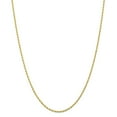 thumbnail image 1 of 10k 2.00mm D/C Quadruple Rope Chain in 10k Yellow Gold, 1 of 3