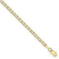 thumbnail image 1 of 10k 2.4mm Flat Anchor Chain in 10k Yellow Gold, 1 of 2