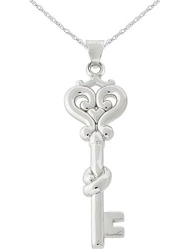 10k 2c D/c Crucifix Pendant W/gf Chain