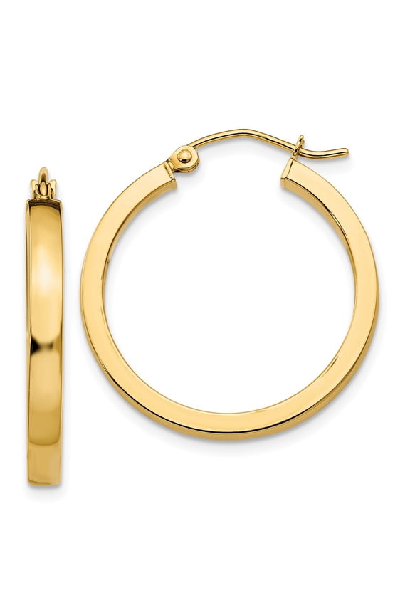 10k 2x3mm Square Tube Hoops