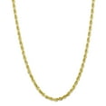 thumbnail image 1 of 10k 5.0mm D/C Quadruple Rope Chain (Weight: 34.03 Grams, Length: 22 Inches), 1 of 4
