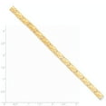 thumbnail image 1 of 10k 6.0mm NUGGET Bracelet in 10k Yellow Gold, 1 of 2