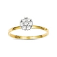 thumbnail image 1 of 10k CZ Cluster Promise Ring, 1 of 2