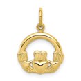 thumbnail image 1 of 10k Claddagh CHARM in 10k Yellow Gold, 1 of 3