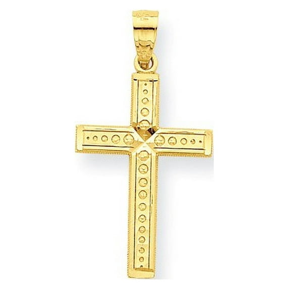 10k Cross Pendant