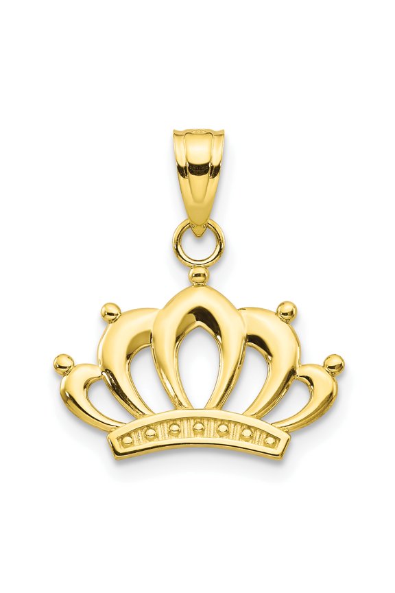 10k Crown Charm