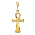 thumbnail image 1 of 10k Egyptian Ankh Cross Pendant, 1 of 4