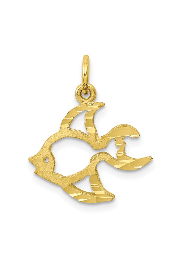 10k FISH CHARM