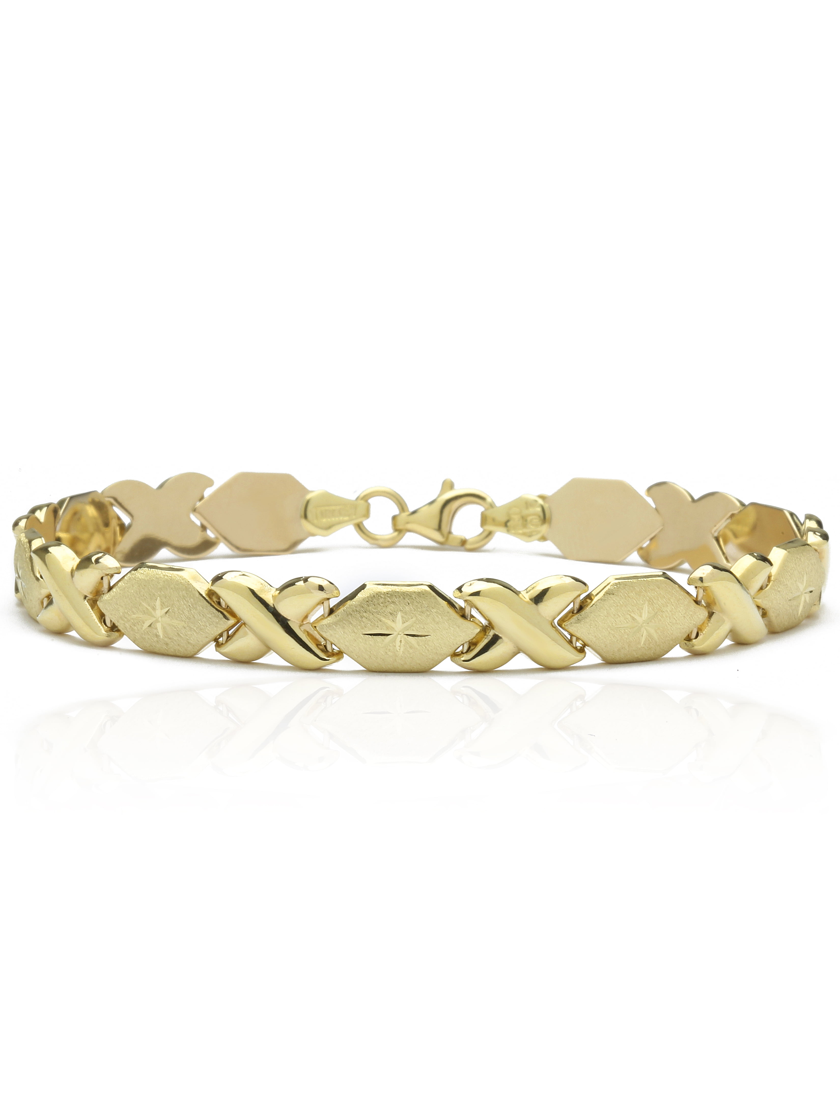 Hugs and kisses shop bracelet white gold