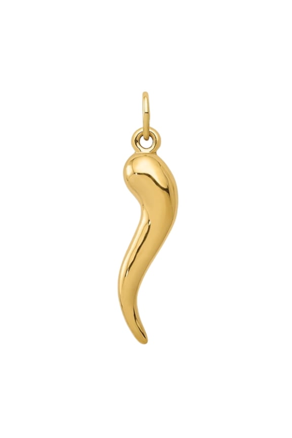 10k Yellow Gold Polished Pendant Necklace Themed Jewelry Gift for Her