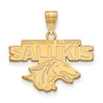 thumbnail image 1 of 10k Gold LogoArt Southern Illinois University Salukis Medium Pendant Q1Y025SIU, 1 of 4