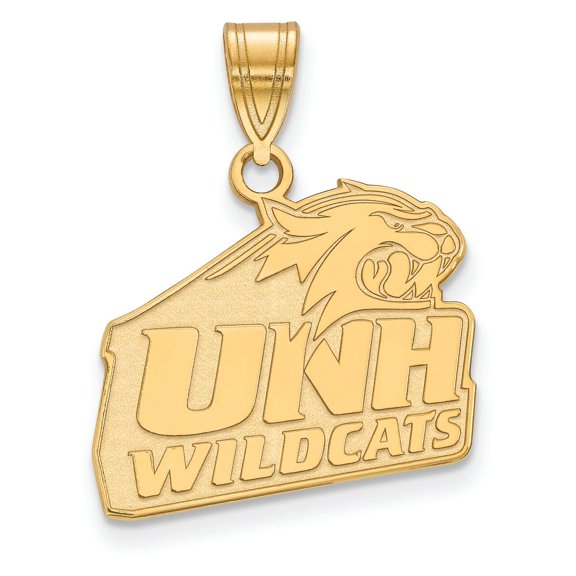 10k Gold LogoArt University of New Hampshire Medium Pendant Q1Y003UNH