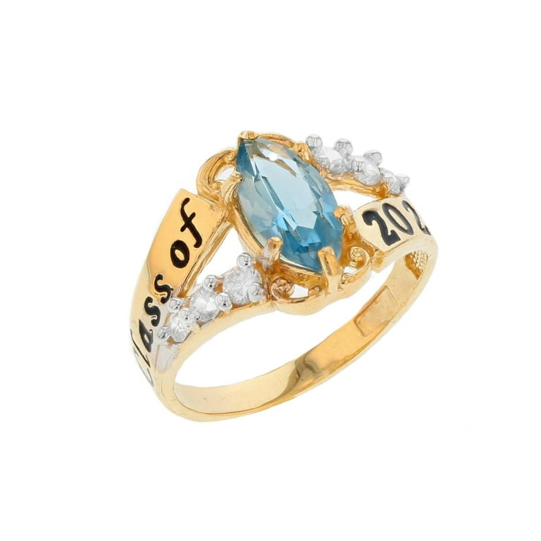 Aquamarine class deals ring