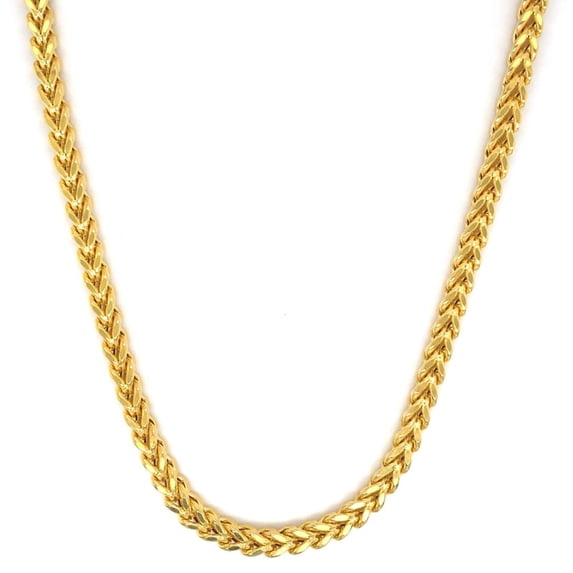 10k Hollow Franco Chain (4.5, 28")
