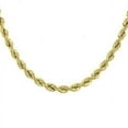 thumbnail image 1 of 10k Hollow Rope Chain (7, 28"), 1 of 2