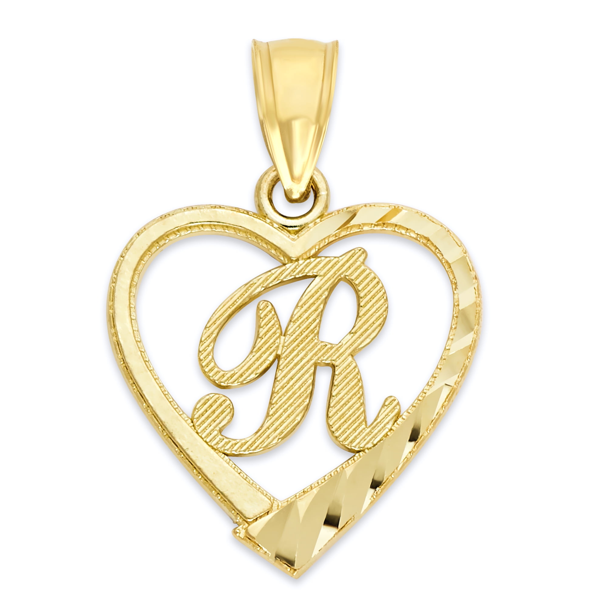 Letter R In Heart