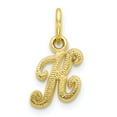 thumbnail image 1 of 10k Initial K Charm in 10k Yellow Gold, 1 of 3