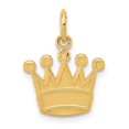 thumbnail image 1 of 10k Kings Crown Charm, 1 of 4