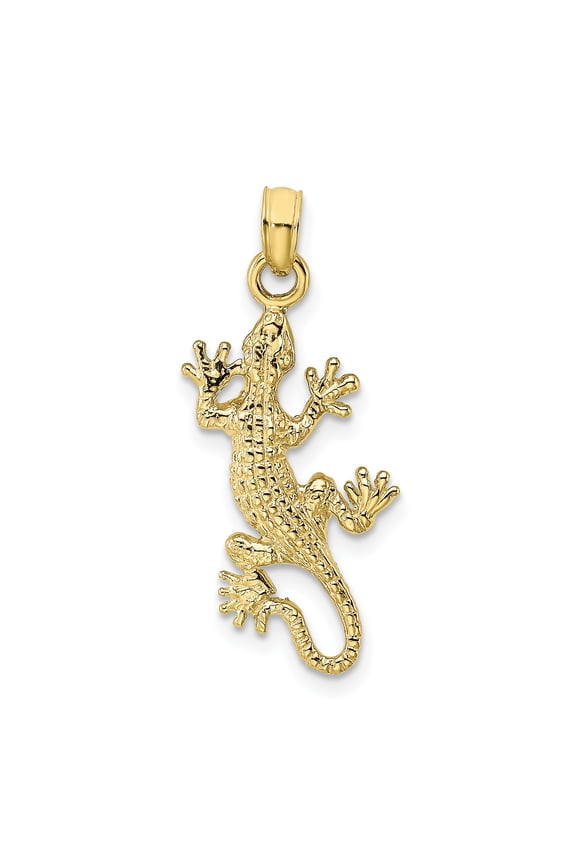 10k Gecko Lizard Charm 10K6461