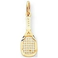 thumbnail image 1 of 10k Racquetball Racquet Charm, 1 of 3