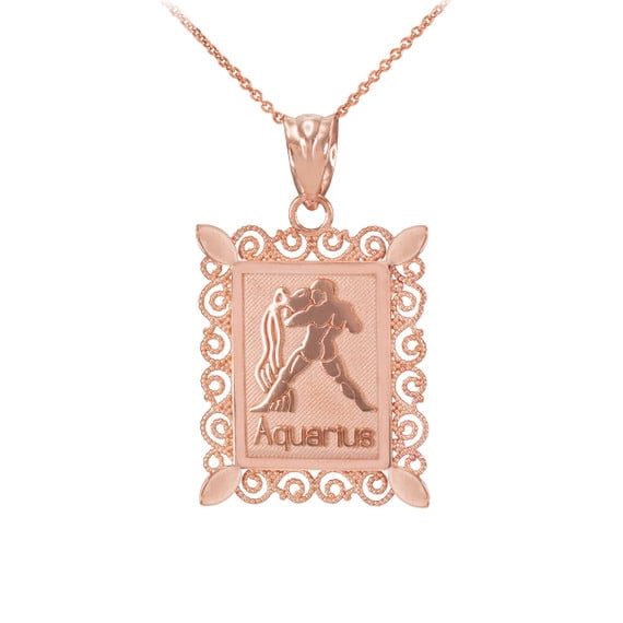 10k-rose-gold-zodiac-sign-filigree-square-pendant-necklace-aquarius-16