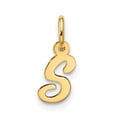 thumbnail image 1 of 10k Small Script Initial S Charm, 1 of 4