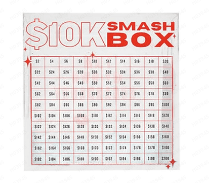 10k Smash Box, 10k Smash Box for Money, 10k Smash Box Budget Planners, 10k Smash Box for Money, The Ultimate Money-Saving Challenge and Budget Planner to Smash Your 10k Goal