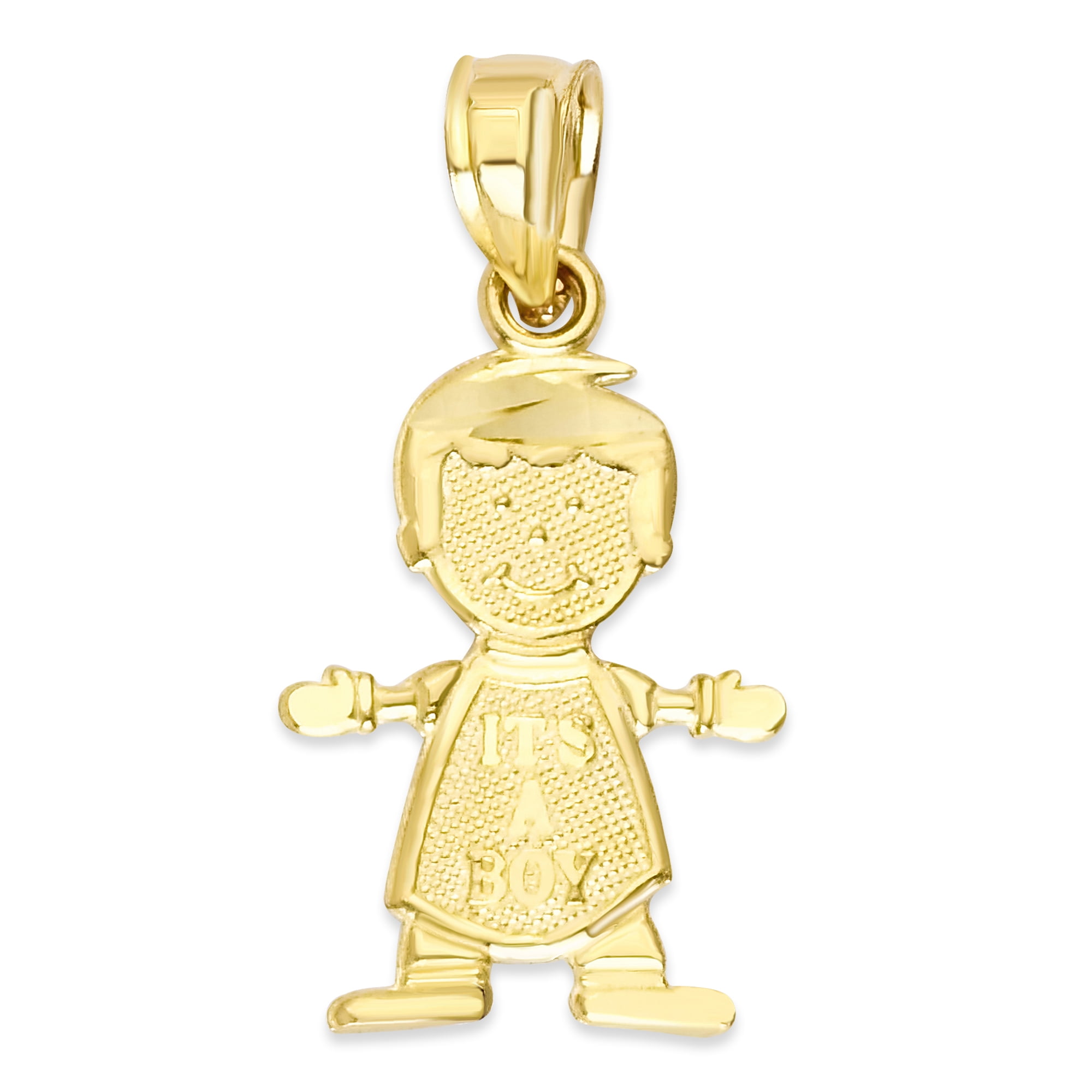 Gold baby deals boy necklace