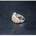 thumbnail image 1 of 10k Solid White Gold Real Natural Diamond Ring , 10k Solid Gold 3 Carat Real Diamond Women Ring, 3 CT Real Diamond Woman Ring, 1 of 4