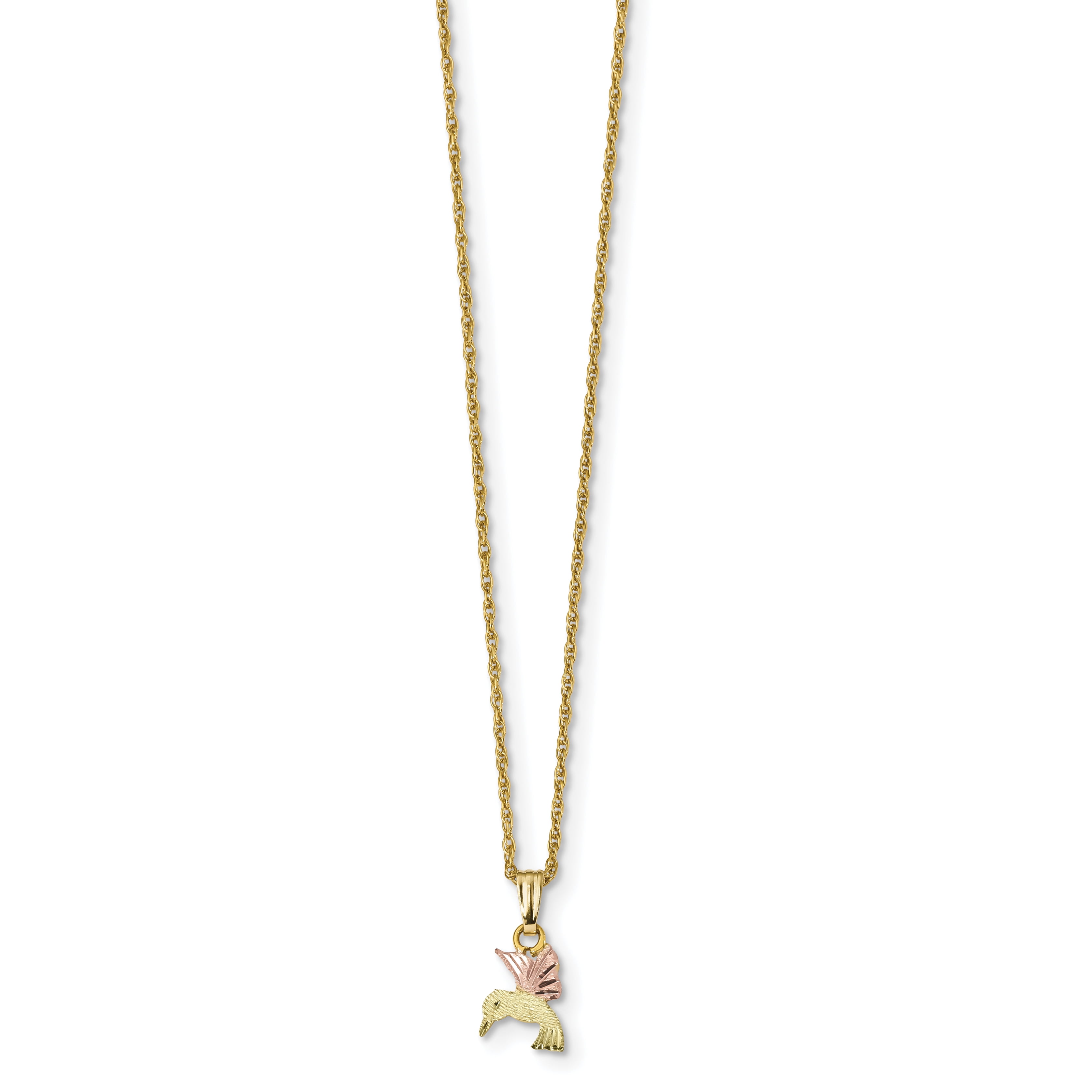 Black hills gold hummingbird necklace outlet