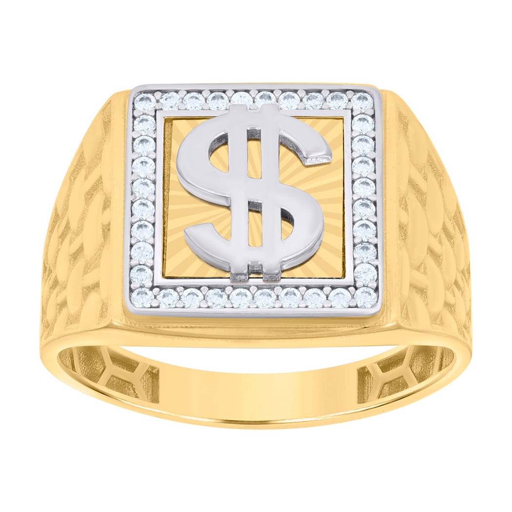 Mens cz deals jewelry