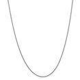 thumbnail image 1 of 10k WG 1.5mm Solid Polished Cable Chain in 10k White Gold, 1 of 3