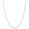 thumbnail image 1 of 10k WG .8mm Polished Lite Rope Chain in 10k White Gold, 1 of 3