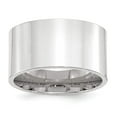 thumbnail image 1 of Primal Gold 10 Karat White Gold 12mm Standard Flat Comfort Fit Band Size 5.5, 1 of 5