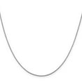 thumbnail image 1 of 10k White Gold 1mm Box Chain Necklace - 3.3 Grams - 22 Inch, 1 of 2