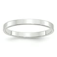 thumbnail image 1 of 10k White Gold 2.5mm Lightweight Flat Band Size 6, 1 of 1