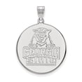 thumbnail image 1 of 10k White Gold Official Licensed Collegiate Georgia State University (GSU) XL Disc Pendant, 1 of 3