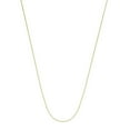 thumbnail image 1 of 10k Yellow Gold 0.65mm Sparkle-Cut Cable Chain Necklace 5mm Spring Ring Closure - .7 Grams - 18 Inch, 1 of 3