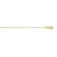 thumbnail image 1 of 10k Yellow Gold 0.6mm Shiny Box Chain With Spring Ring Clasp Necklace - .8 Grams - 16 Inch, 1 of 2