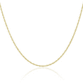 thumbnail image 1 of 10K Solid Yellow Gold 1.35mm Cable Rope Chain Twisted Link Necklace, 1 of 4