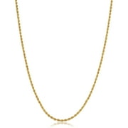 Fremada Rope Chain 10k Yellow Gold - 14 Inch