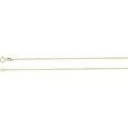 thumbnail image 1 of 10k Yellow Gold 1mm Necklace - .9 Grams - 18 Inch Rope Chain With Spring Ring, 1 of 3