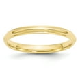 thumbnail image 1 of 10k Yellow Gold 2.5mm Half Round with Edge Band Size 5.5, 1 of 1