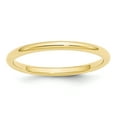 thumbnail image 1 of 10k Yellow Gold 2mm Standard Comfort Fit Band Size 7, 1 of 1