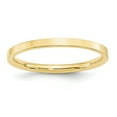 thumbnail image 1 of 10k Yellow Gold 2mm Standard Flat Comfort Fit Band Size 13, 1 of 1